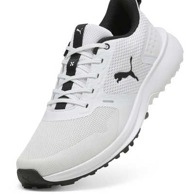 プーマ ゴルフシューズ フュージョングリップ6 ホワイト×ブラック