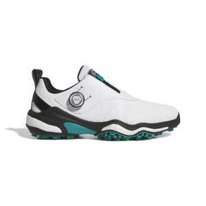 アディダス ゴルフシューズ コードカオス 25 ボア [27.5cm/幅:2E] ホワイト×コアブラック×ピュアティール NKZ93_25FW