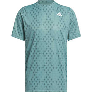 アディダス adidas メンズ クラブ テニス クライマクール グラフィックTシャツ パウダーティール/プリラブドティール J/XL JUS33_25FW アディダス adidas メンズ クラブ テニス クライマクール グラフィックTシャツ パウダーティール/プリラブドティール J/XL JUS33_25FW