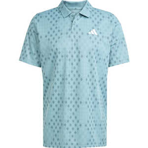 アディダス adidas メンズ クラブ テニス クライマクール グラフィック ポロシャツ パウダーティール/プリラブドティール J/L JUS35_25FW アディダス adidas メンズ クラブ テニス クライマクール グラフィック ポロシャツ パウダーティール/プリラブドティール J/L JUS35_25FW
