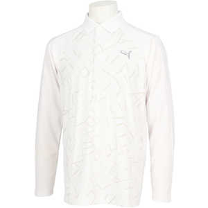 プーマ PUMA メンズ ゴルフ シャドウキャット GRAPHIC L/S POLO WHITE GLOW M 635738 【返品交換不可】 635738_25FW プーマ PUMA メンズ ゴルフ シャドウキャット GRAPHIC L/S POLO WHITE GLOW M 635738 【返品交換不可】 635738_25FW