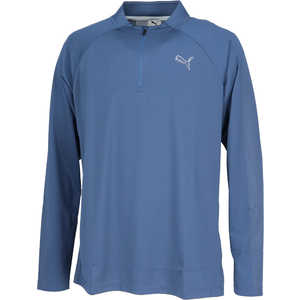 プーマ PUMA メンズ ゴルフ シャドウキャット ZIP MOCKNECK L/S DARK INDIGO L 635752 【返品交換不可】 635752_25FW プーマ PUMA メンズ ゴルフ シャドウキャット ZIP MOCKNECK L/S DARK INDIGO L 635752 【返品交換不可】 635752_25FW