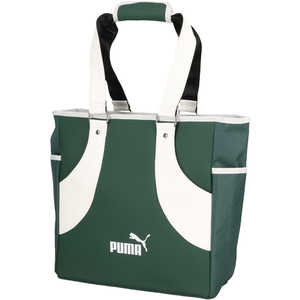 プーマ ゴルフ FOG クラシックトートバッグ GREEN TERRAIN-PUMA WHITE 091941_25FW