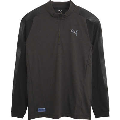 プーマ PUMA メンズ ゴルフ CG ZIKU T7 ZIP MOCKNECK L PUMA BLACK L