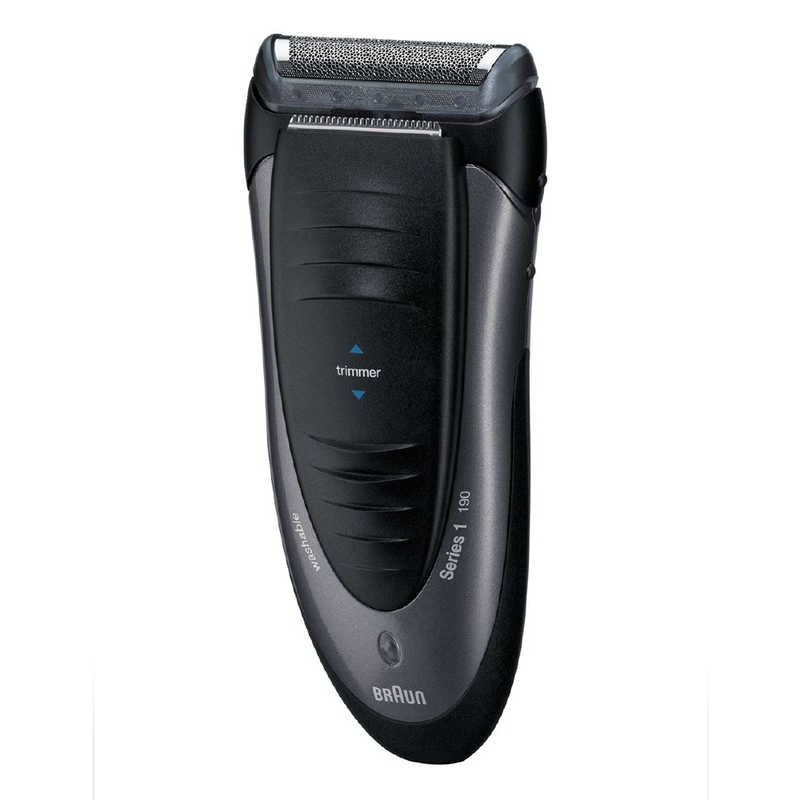 ブラウン　BRAUN ブラウン　BRAUN 【アウトレット】メンズ電気シェーバー シリーズ1 190s‐1 ブラック [1枚刃  AC100V-240V] 190s‐1 ブラック [1枚刃  AC100V-240V]