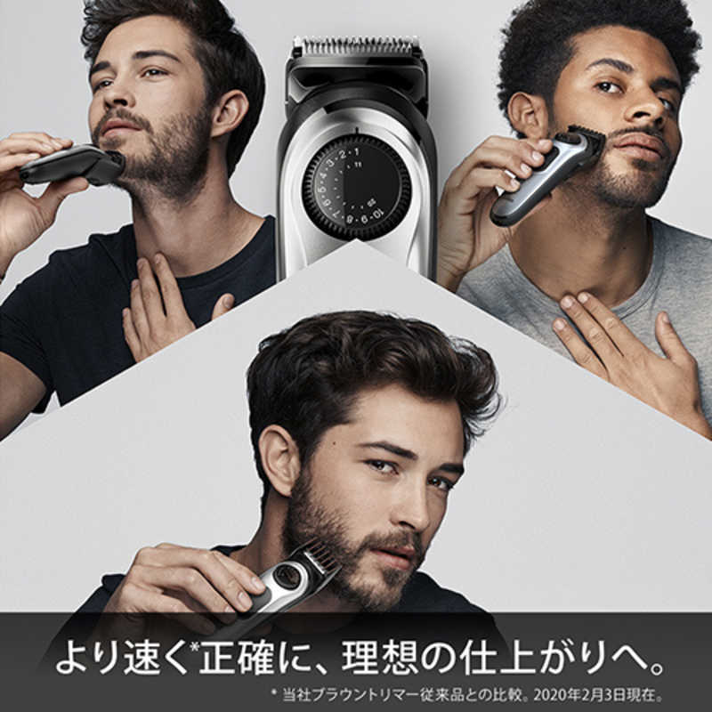 ブラウン　BRAUN ブラウン　BRAUN ビアードトリマー ヒゲ･ヘアートリミング/シェービング可能 ジレット剃刀付き 【丸ごと水洗い可/充電･交流式】 BT5265 BT5265