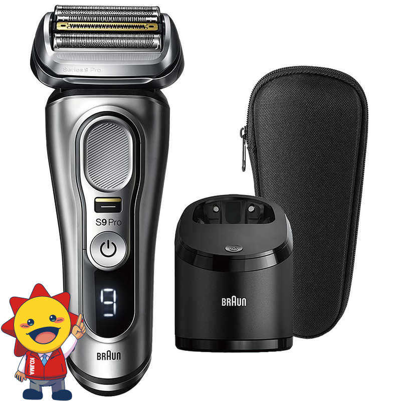 ブラウン BRAUN メンズ電気シェーバー シリーズ9 Pro [4枚刃 AC100V-240V] 9457cc (アルコール洗浄システム付きモデル)  の通販 | カテゴリ：美容家電・健康家電 | ブラウン BRAUN | BRUAN 家電通販のコジマネット - 全品代引き手数料無料