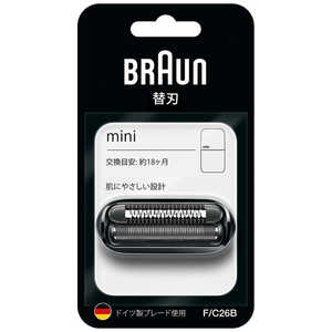 ブラウン　BRAUN ブラウンミニ専用替刃 網刃+内刃セット FC26B