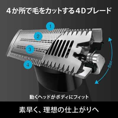 ブラウン BRAUN ボディ&フェイスシェーバー ボディ＆フェイス
