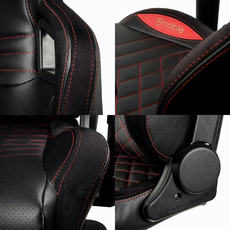 NOBLECHAIRS NOBLECHAIRS ゲーミングチェア EPIC レッド NBL-PU-RED-003 NBL-PU-RED-003