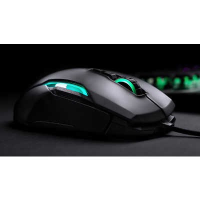 ROCCAT ゲーミングマウス 有線/ 12ボタン/ ブラック ROC-11-820