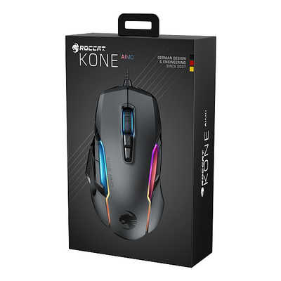 ゲーミングマウス　ROC-11-820-BK ROCCAT ゲーミングマウス 有線/ 12ボタン/ ブラック ROC-11-820