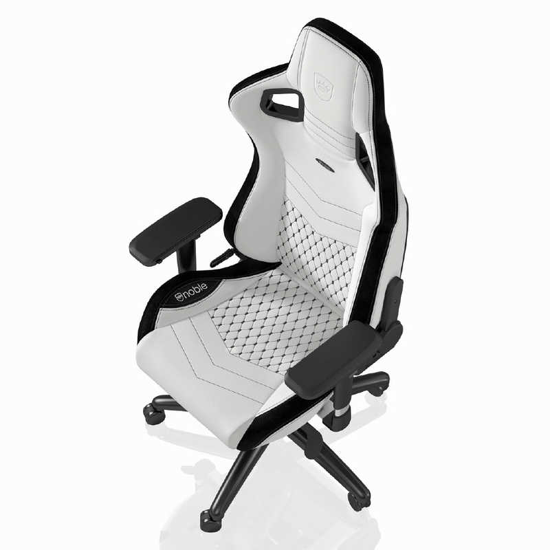 NOBLECHAIRS NOBLECHAIRS ゲーミングチェア EPIC プレミアムホワイト NBL-PU-WHT-002 NBL-PU-WHT-002