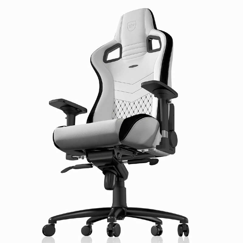 NOBLECHAIRS NOBLECHAIRS ゲーミングチェア EPIC プレミアムホワイト NBL-PU-WHT-002 NBL-PU-WHT-002