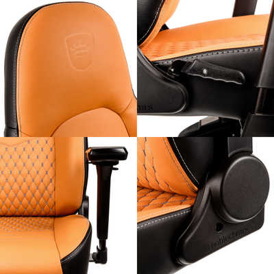 NOBLECHAIRS ゲーミングチェア ICON Real Leather 本革(ネック NOBLECHAIRS ゲーミングチェア ICON Real Leather 本革(ネック