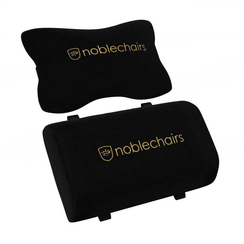 NOBLECHAIRS NOBLECHAIRS ゲーミングチェア EPIC Real Leather 本革（ネックピロー ランバーサポート付） ブラック NBL-RL-BLA-002 NBL-RL-BLA-002