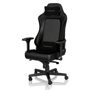 NOBLECHAIRS noblechairs ゲーミングチェア HERO ゴールド ゴールド NBLHROPUGOLSGL