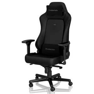 NOBLECHAIRS ゲーミングチェア HERO ヒーロー BLACK EDITION ブラックエディション noblechairs マットブラック マットブラック NBLHROPUBEDSGL