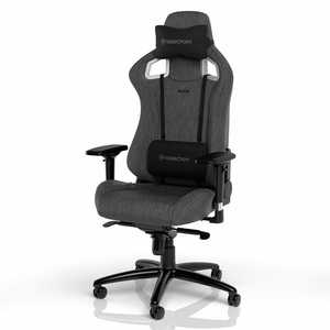 NOBLECHAIRS ゲーミングチェア EPIC TXシリーズ チャコールグレー NBL-EPC-TX-ATC-SGL