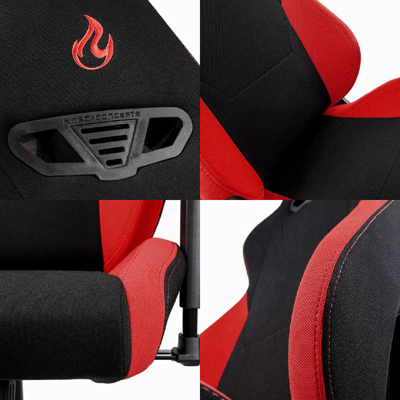 NOBLECHAIRS NOBLECHAIRS ゲーミングチェア S300 PRO レッド NC-S300PRO-BR NC-S300PRO-BR