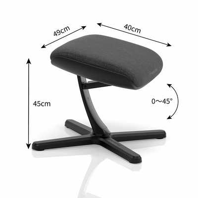 NOBLECHAIRS FOOTREST 2 - TX (フットレスト ツー TX) オットマン 足