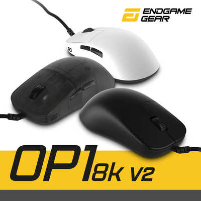 EndGameGear OP1 8k V2 ダークフロスト エンドゲームギア OP1 8K v2 ［光学式 / 有線 / 6ボタン / USB