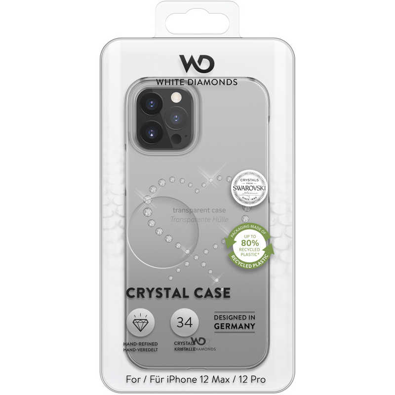 ホワイトダイヤモンド ホワイトダイヤモンド iPhone 12/12 Pro 6.1インチ対応 Eternity クリスタル 1440ETY5 1440ETY5