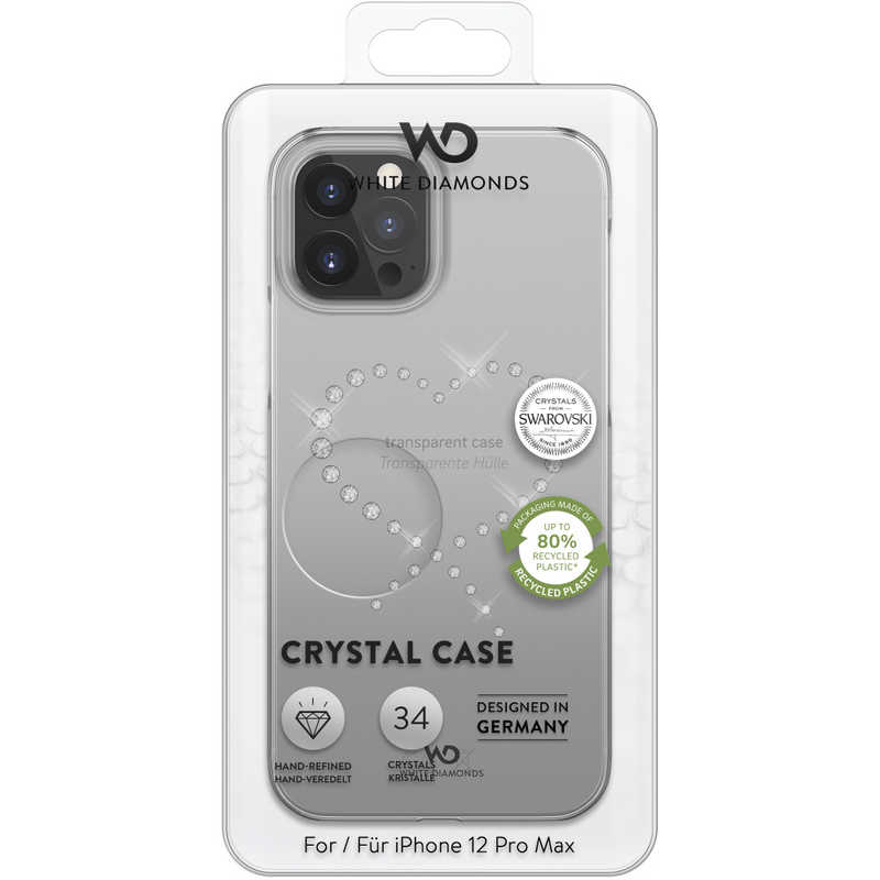ホワイトダイヤモンド ホワイトダイヤモンド iPhone 12 Pro Max 6.7インチ対応Eternity クリスタル 1460ETY5 1460ETY5