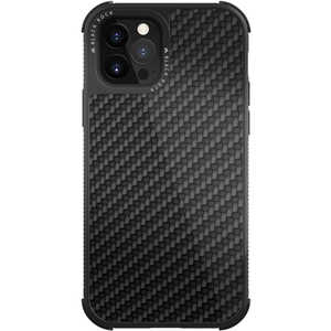 BLACKROCK iPhone 12/12 Pro Robust Case Real Carbon ブラック 1130RRC02