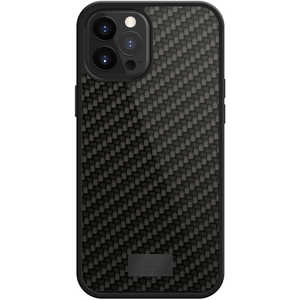 BLACKROCK iPhone 12 Pro Max 6.7インチ対応Protective Case Real Carbon ブラック 1150RRC02