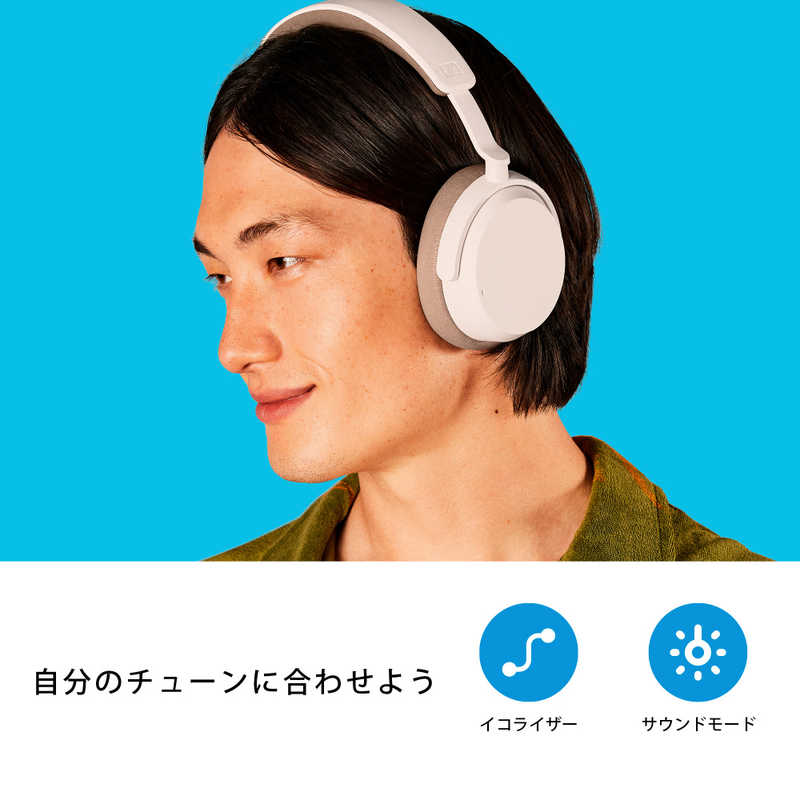 SENNHEISER SENNHEISER ブルートゥースヘッドホン ACCENTUM Wireless ［ノイズキャンセリング対応 /Bluetooth対応］ ACAEBTWHITE ACAEBTWHITE