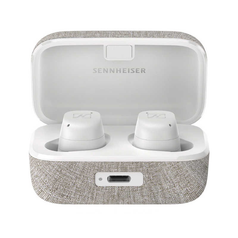SENNHEISER SENNHEISER フルワイヤレスイヤホン ノイズキャンセリング対応 509181 MOMENTUM True Wireless3 ホワイト MTW3-WHITE MTW3-WHITE