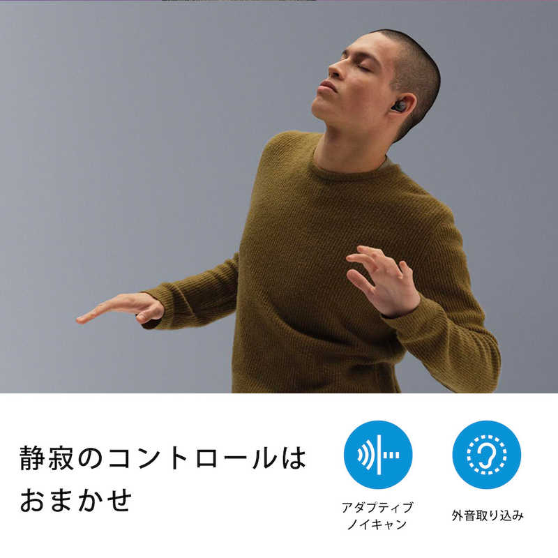 SENNHEISER SENNHEISER フルワイヤレスイヤホン ノイズキャンセリング対応 509181 MOMENTUM True Wireless3 ホワイト MTW3-WHITE MTW3-WHITE