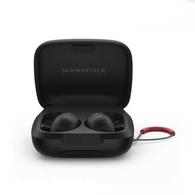 SENNHEISER フルワイヤレスイヤホン MOMENTUM Sport Black ［ノイズ 