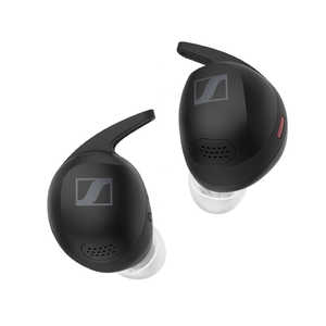 SENNHEISER フルワイヤレスイヤホン MOMENTUM Sport Black ［ノイズキャンセリング対応 /Bluetooth対応］ MSPORT1-BLACK