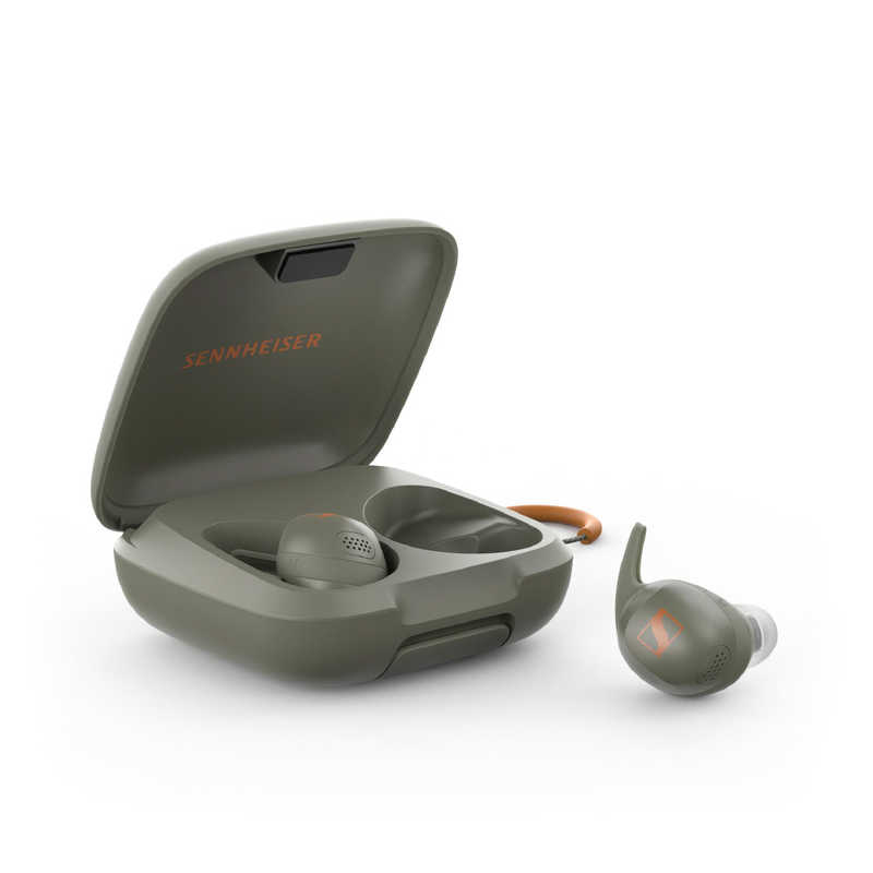 SENNHEISER SENNHEISER フルワイヤレスイヤホン MOMENTUM Sport Olive ［ノイズキャンセリング対応 /Bluetooth対応］ MSPORT1-OLIVE MSPORT1-OLIVE