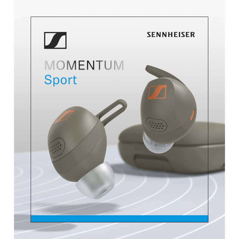 SENNHEISER SENNHEISER フルワイヤレスイヤホン MOMENTUM Sport Olive ［ノイズキャンセリング対応 /Bluetooth対応］ MSPORT1-OLIVE MSPORT1-OLIVE