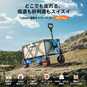 イチネンアクセスパッケージ事業部 Litheli 電動キャリーワゴン W2PRO イチネンアクセスパッケージ事業部 Litheli 電動キャリーワゴン W2PRO
