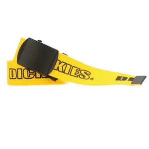 ディッキーズ Dickies ロゴプリントGIベルト イエロー DS0876I ディッキーズ Dickies ロゴプリントGIベルト イエロー DS0876I
