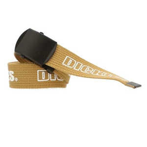 ディッキーズ Dickies ロゴプリントGIベルト キャメル DS0876I ディッキーズ Dickies ロゴプリントGIベルト キャメル DS0876I