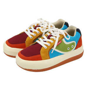 バックヤードファミリー GODDESS Boarder Sneakers 厚底スニーカー Lサイズ マルチ TG2051 バックヤードファミリー GODDESS Boarder Sneakers 厚底スニーカー Lサイズ マルチ TG2051