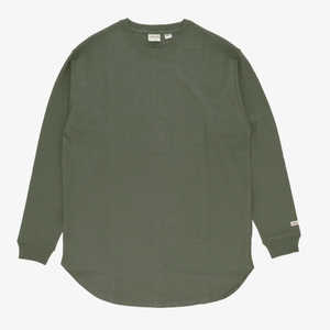 GOODWEAR Goodwear 2w7 5504 袖リブ ロング丈 ロングTシャツ Sサイズ カーキ 2W75504 GOODWEAR Goodwear 2w7 5504 袖リブ ロング丈 ロングTシャツ Sサイズ カーキ 2W75504
