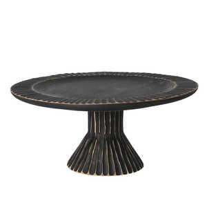 バックヤードファミリー Cake stand rim ケーキスタンド black BX01 バックヤードファミリー Cake stand rim ケーキスタンド black BX01