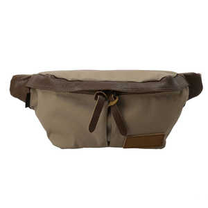 ウインズ Butler Verner Sails コーデュラ本革付属ヒップバッグ ベージュ/ブラウン JA1225 ウインズ Butler Verner Sails コーデュラ本革付属ヒップバッグ ベージュ/ブラウン JA1225
