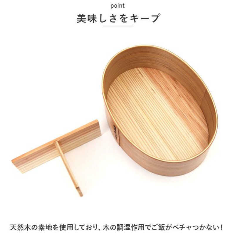 かのりゅう かのりゅう Kutan 曲げわっぱ弁当箱 M 玉福 赤 KUTANMAGEM KUTANMAGEM