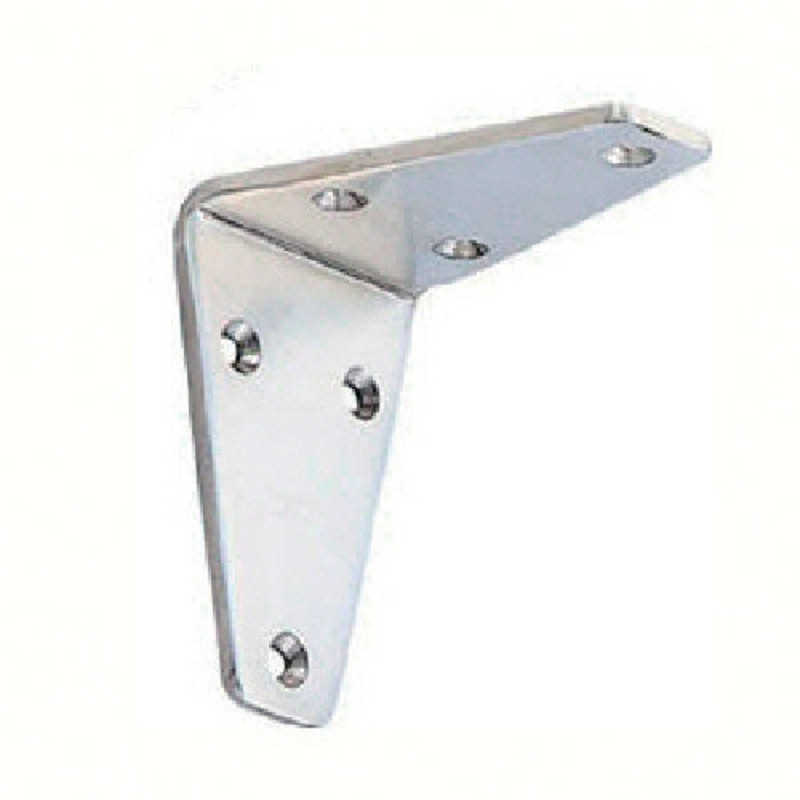 スガツネ工業 スガツネ工業 ステンレス製アングル棚受SV型サテン仕上80(120-030-062 SV80S SV80S