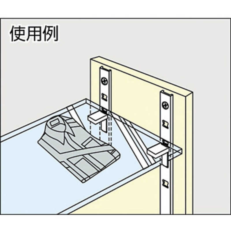 スガツネ工業 スガツネ工業 ステンレス製棚受SPB-20T(120-031-474) SPB20T SPB20T
