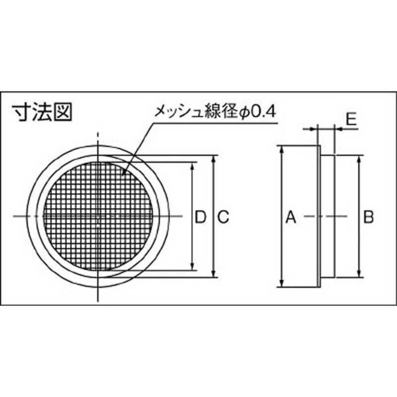スガツネ工業 スガツネ工業 ステンレス鋼製空気孔 SA-M120(210-030-168) SAM120 SAM120