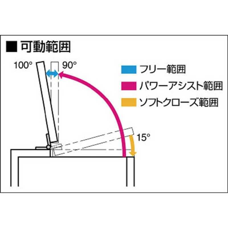 スガツネ工業 スガツネ工業 パワーアシストヒンジHG-PA200-20(170-025-669 HGPA20020 HGPA20020