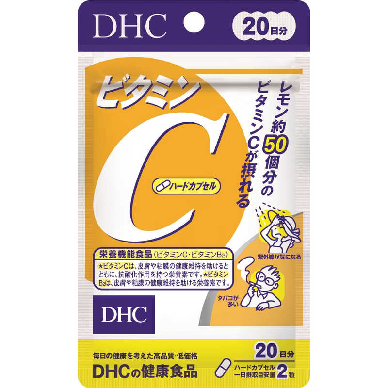DHC DHC DHC（ディーエイチシー） ビタミンC 20日分（40粒） 栄養補助食品   
